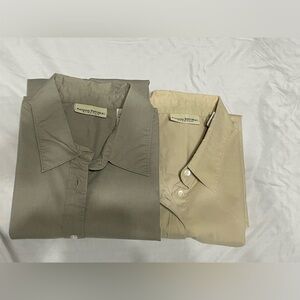 Banana‎ Republic Sleeveless Womens collared tank tops